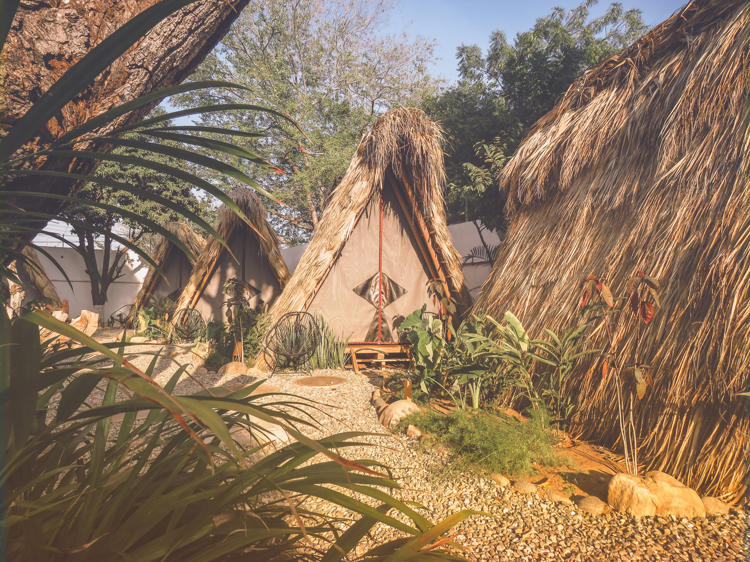 Tribu-glambing-Puerto-escondido oaxaca, Tepee